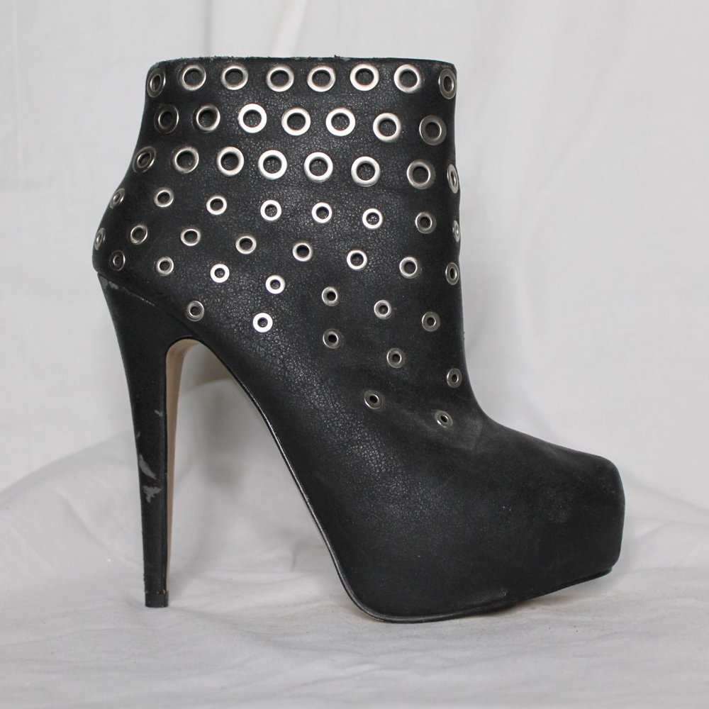 Aldo Black Platform Boots